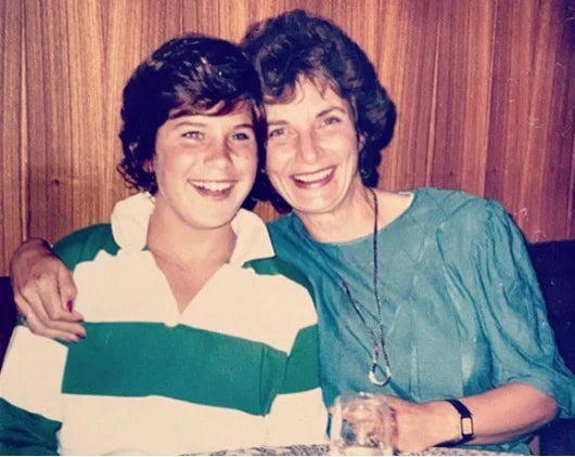 Stuart and his mother Rosemary MacKenzie
