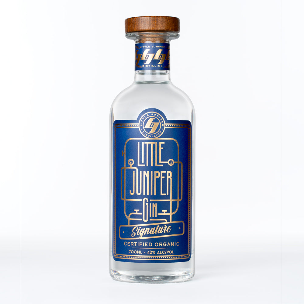 Certified Organic Gin from Adelaide distillery Little Juniper. Award winning South Australian gin distillery. 