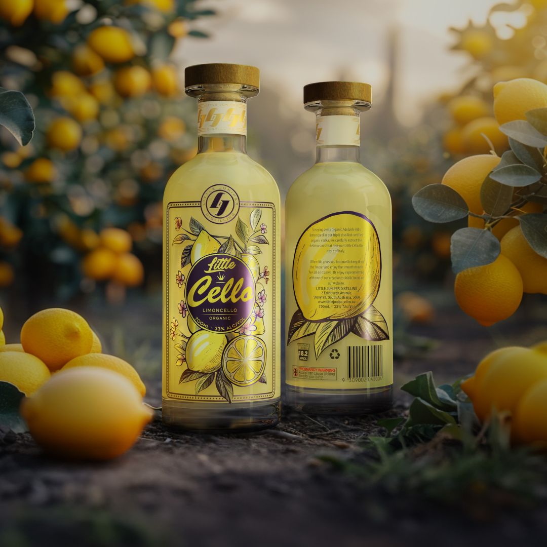 Adelaide Hills Distillery, Australia's Best Limoncello, Limoncello, Italian Limoncello, Little Cello, Tasting Australia, 2024 Best In Class Limoncello, Best Limoncello, limoncello spritz cocktail
